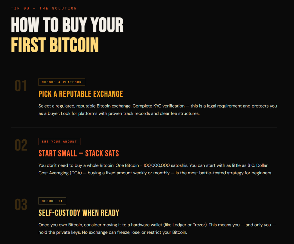 How to buy your first bitcoin